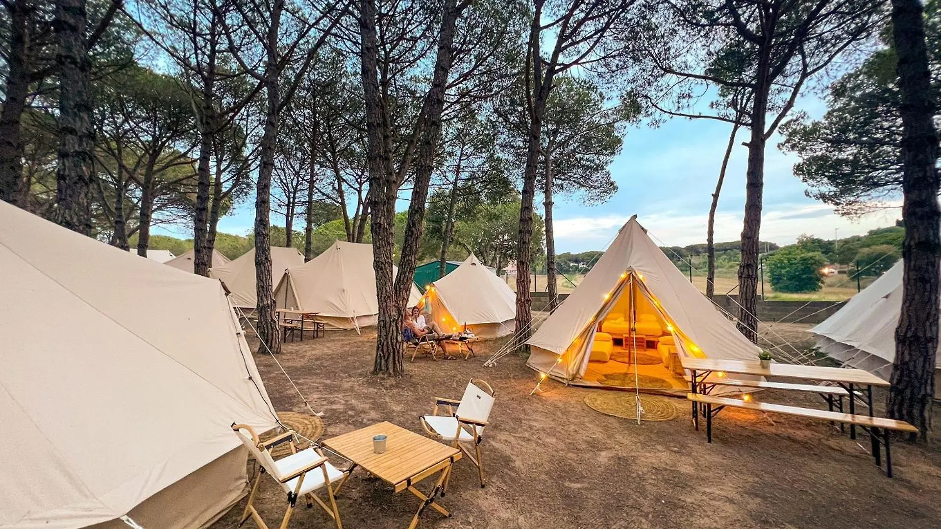 Luxury tent Kampaoh Palamos Internacional Hotel